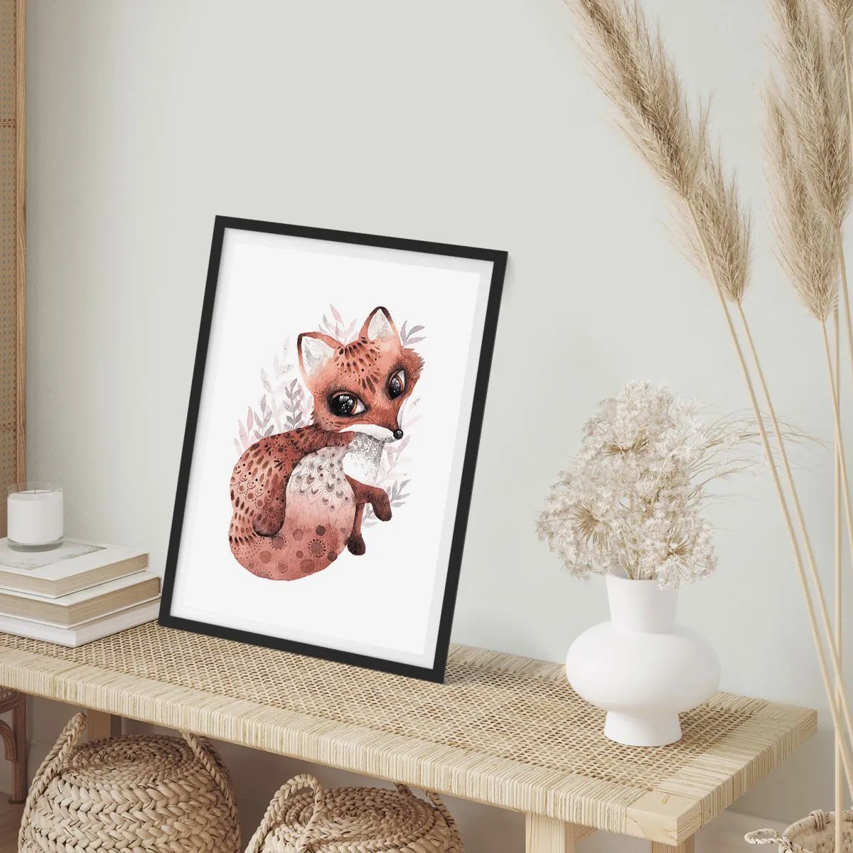 Poszter fehér keretben - Csak szeretnivaló - 40x50 cm