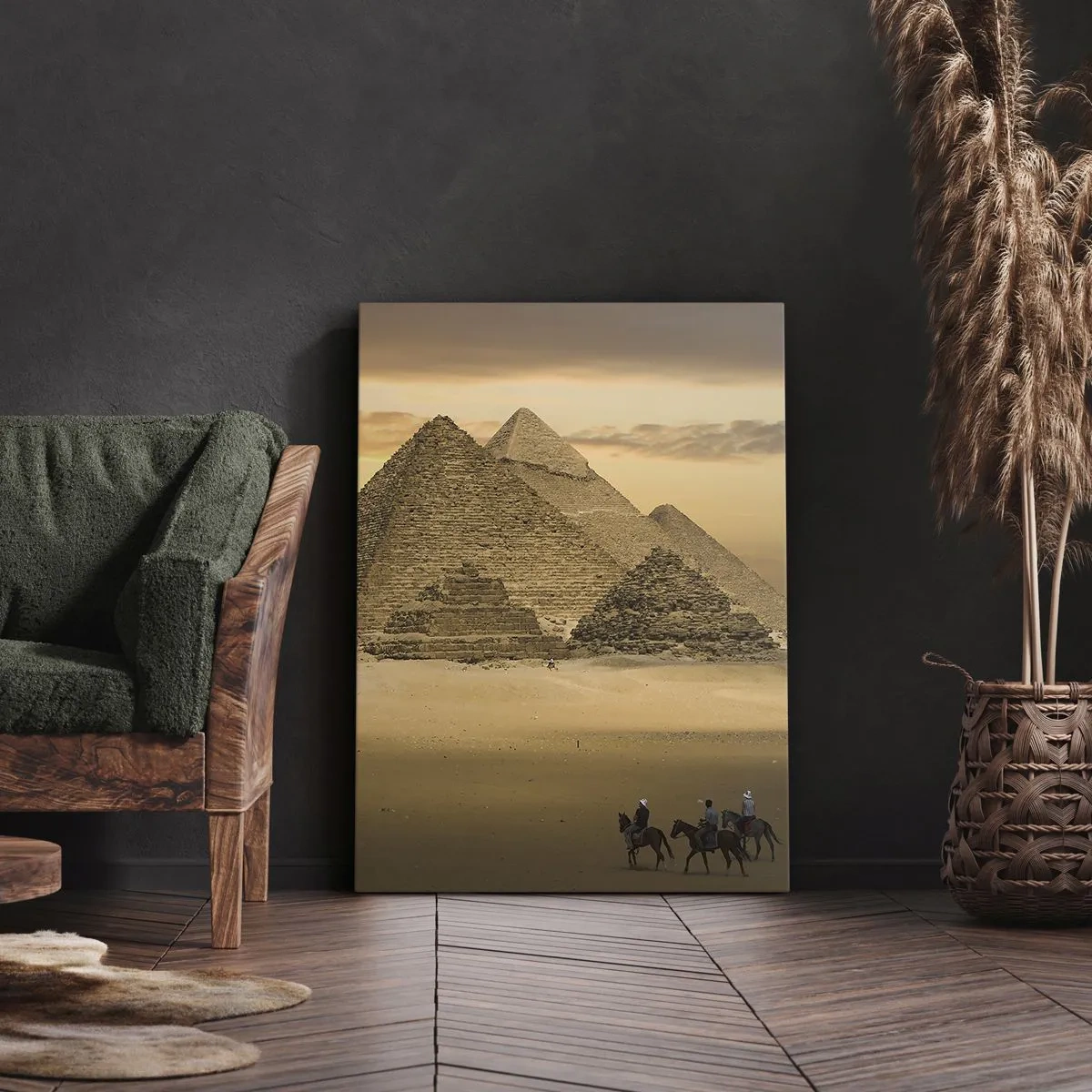 Vászonkép - Évezredek óta nincs változás - 45x80 cm