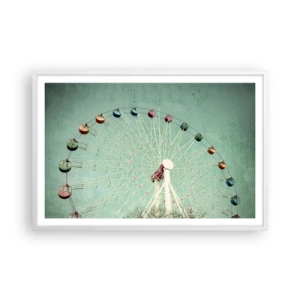 Poszter fekete keretben - Gyere játszani - 91x61 cm