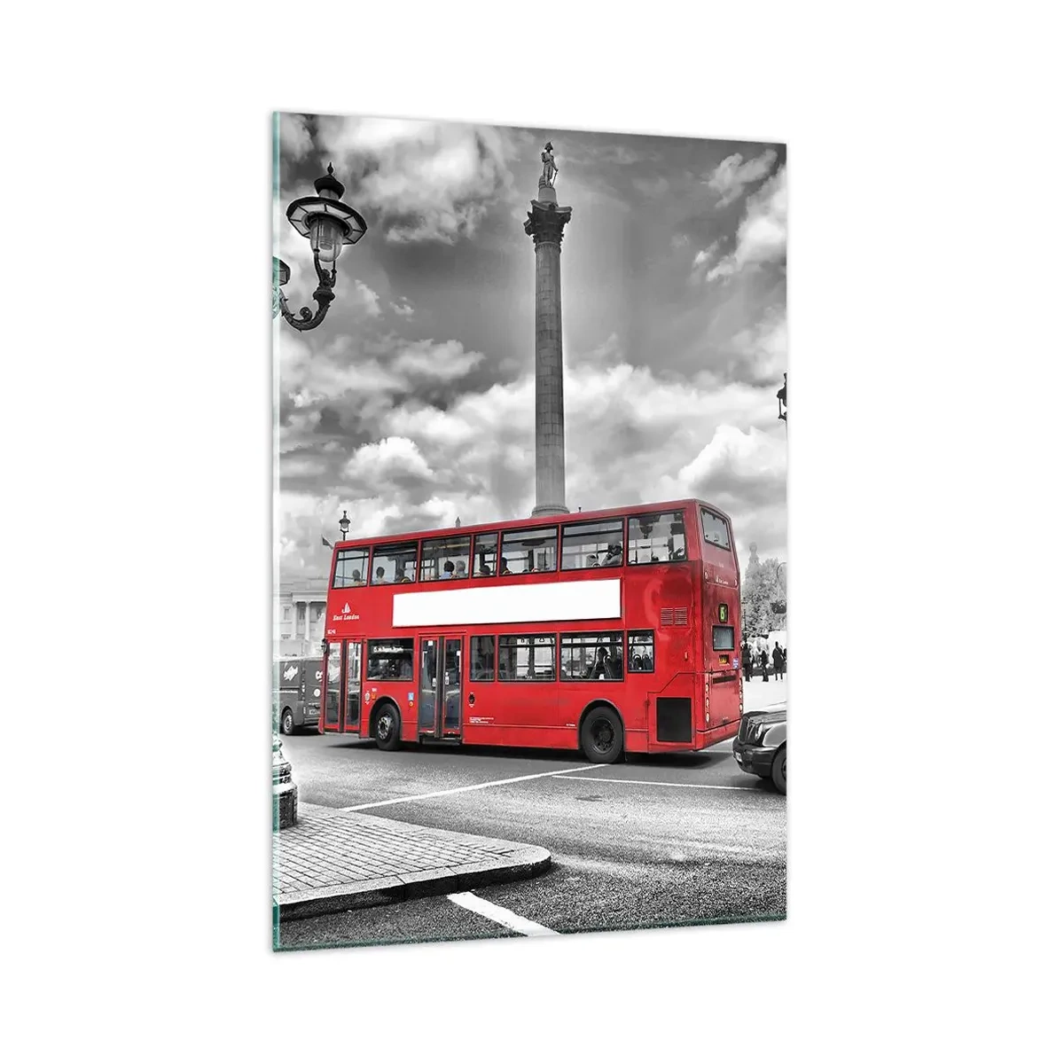 Üveg kép - A város igazi vérkeringése - 80x120 cm