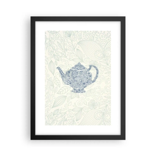 Poszter fehér keretben - Tea varázsa - 30x40 cm