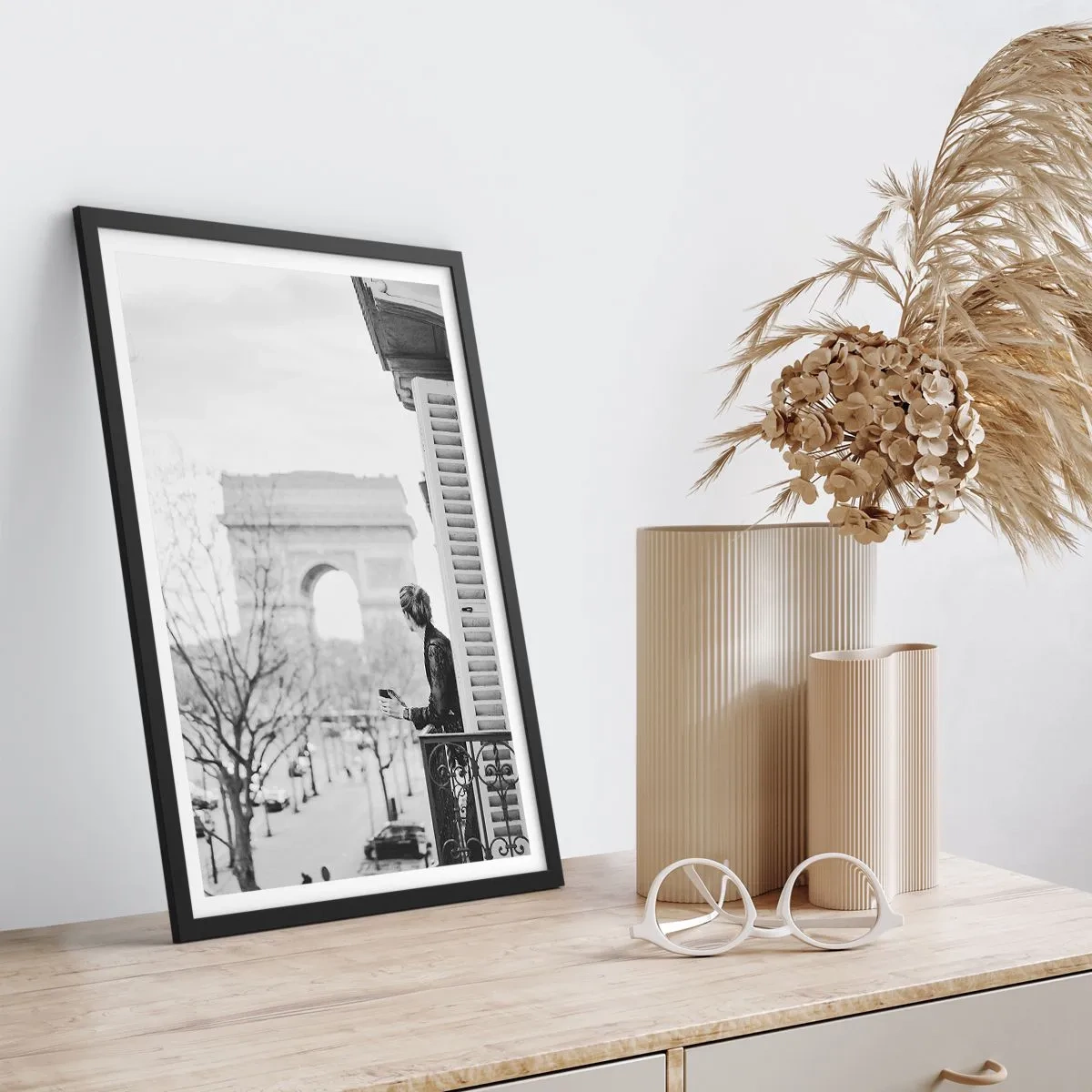 Poszter fehér keretben - Szoba kilátással - 30x40 cm