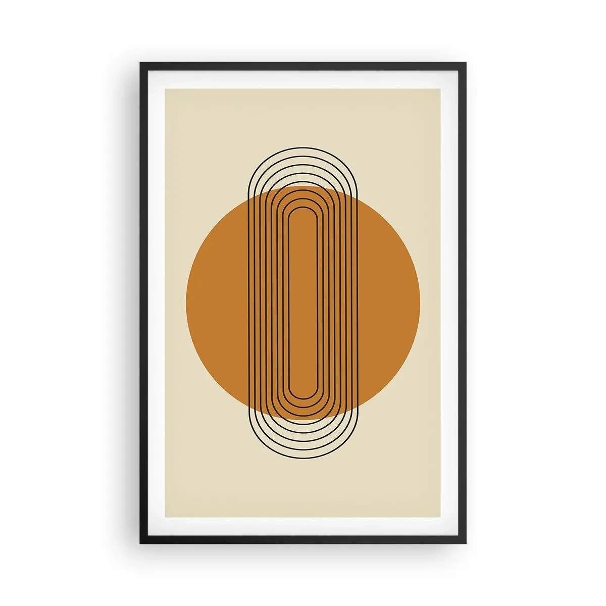 Poszter fehér keretben - Tökéletes terv - 61x91 cm