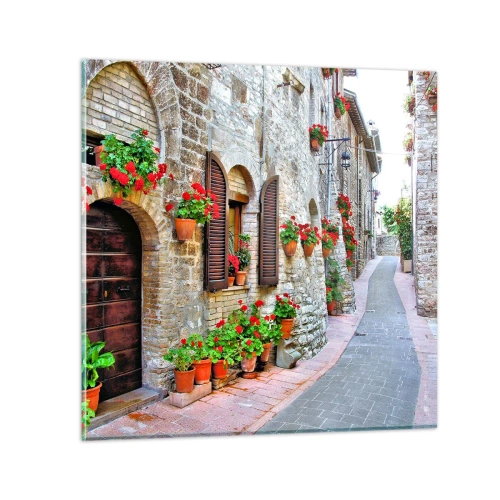Üveg kép - Olasz hangulat - 30x30 cm