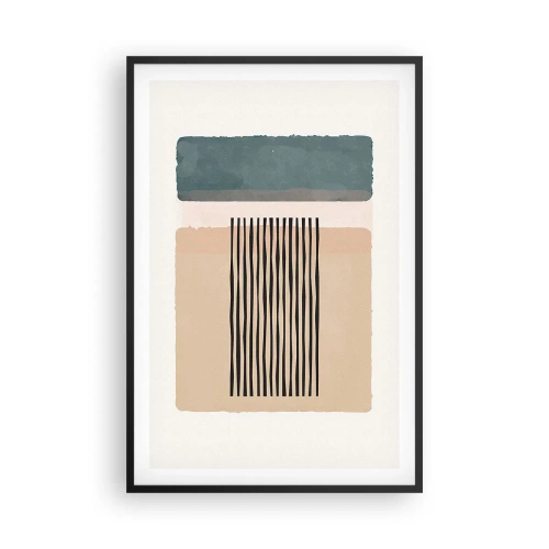 Poszter fehér keretben - Minden rendben - 61x91 cm