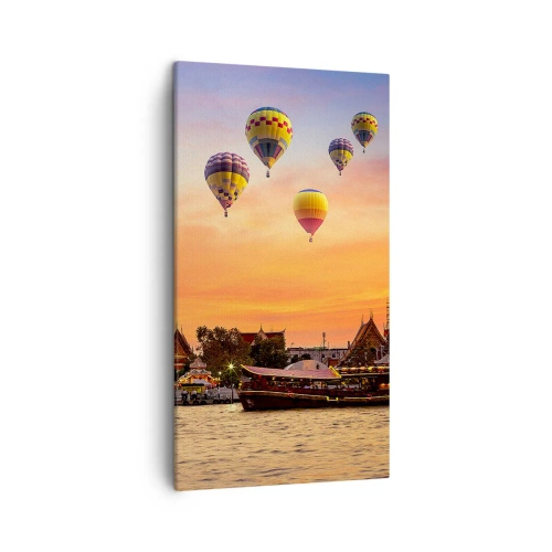 Vászonkép - Itt születnek a mesék - 45x80 cm