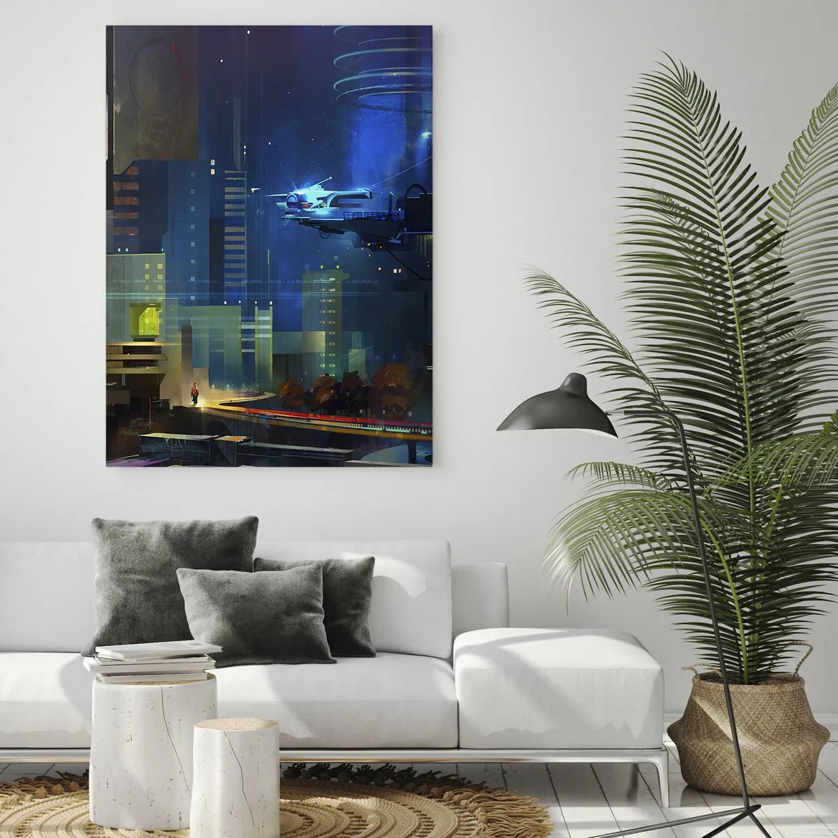 Üveg kép - A közel jövőben - 70x100 cm