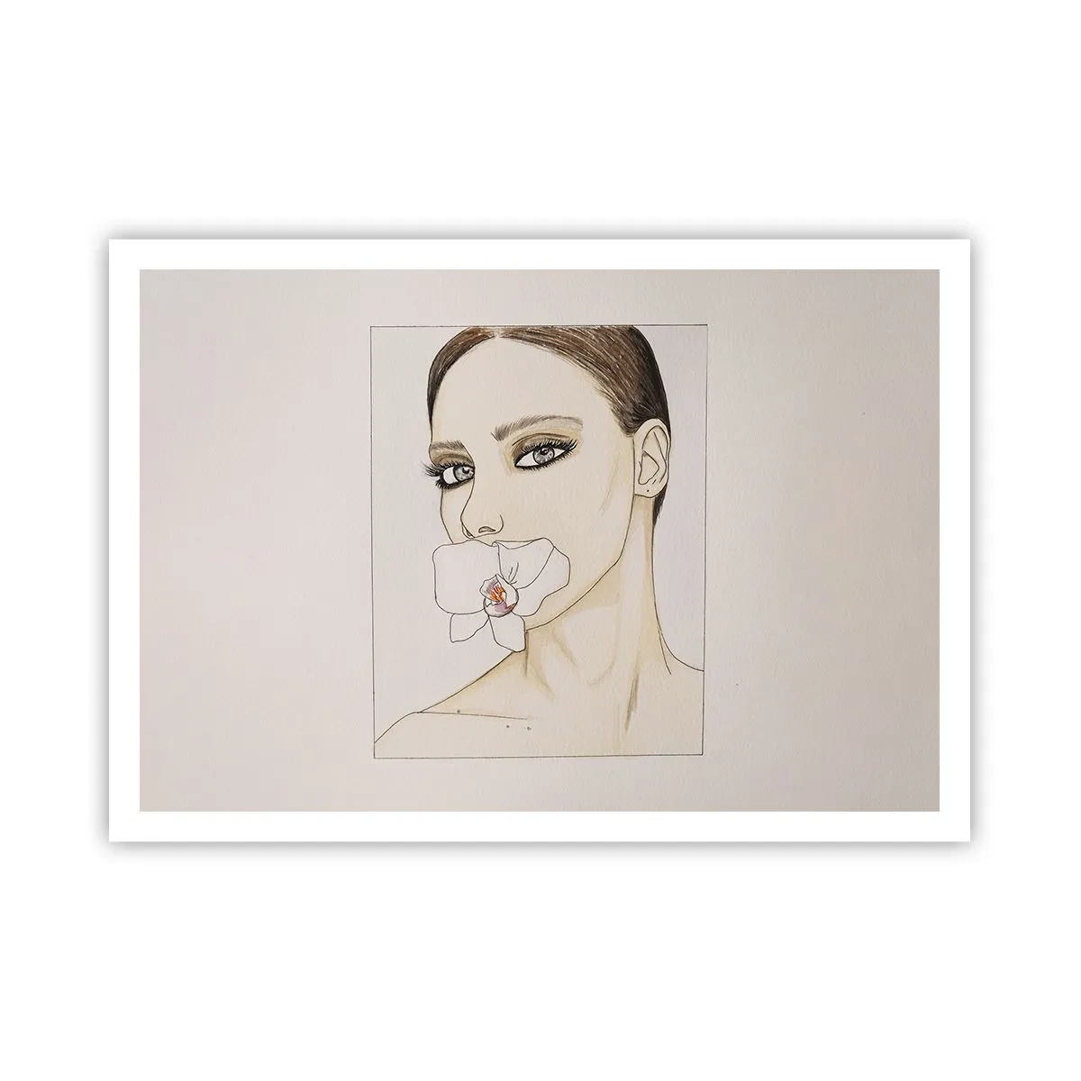 Poszter - Az elegancia és a szépség szimbóluma - 100x70 cm