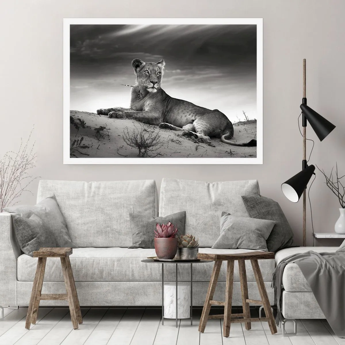 Poszter - A sivatagi királynő pihenése - 100x70 cm