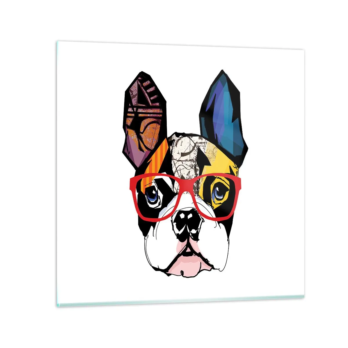 Üveg kép - Értelmiségi - 70x70 cm