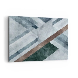 Vászonkép - A geometria kifinomult eleganciája - 120x80 cm