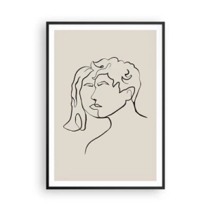 Poszter fehér keretben - És egységgé vált - 70x100 cm