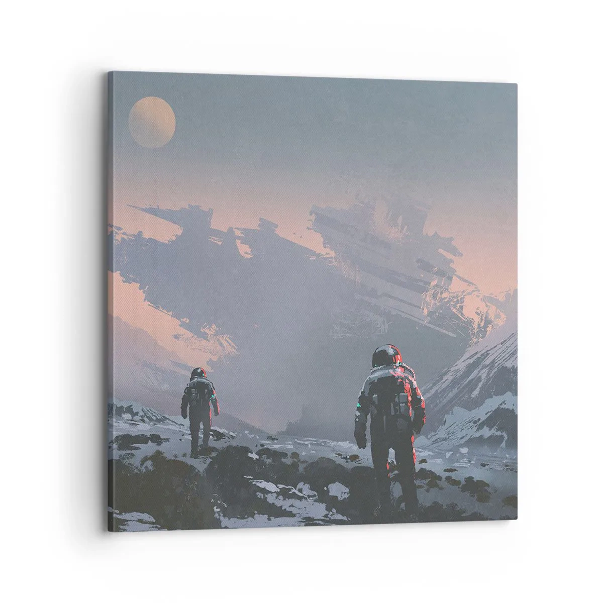 Vászonkép - Ismeretlen csillag alatt - 70x70 cm