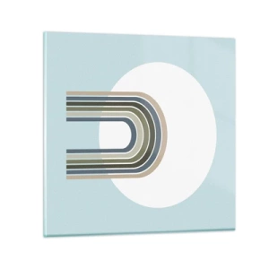 Üveg kép - Ellenállhatatlan vonzalom - 70x70 cm