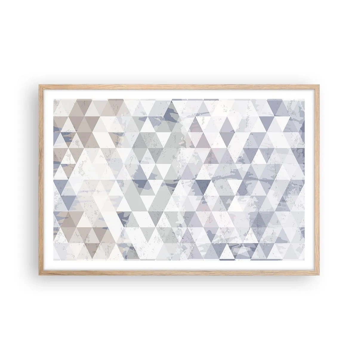 Poszter világos tölgy keretben - Hármas ritmusban - 91x61 cm