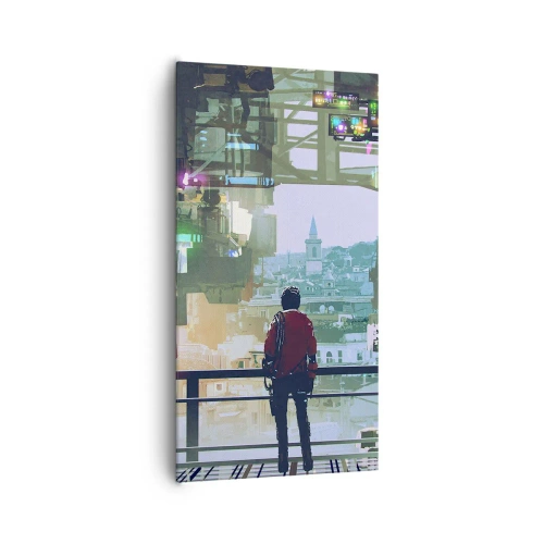 Vászonkép - Két világ - 65x120 cm