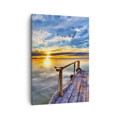 Vászonkép - Megnyugszik a szél - 50x70 cm