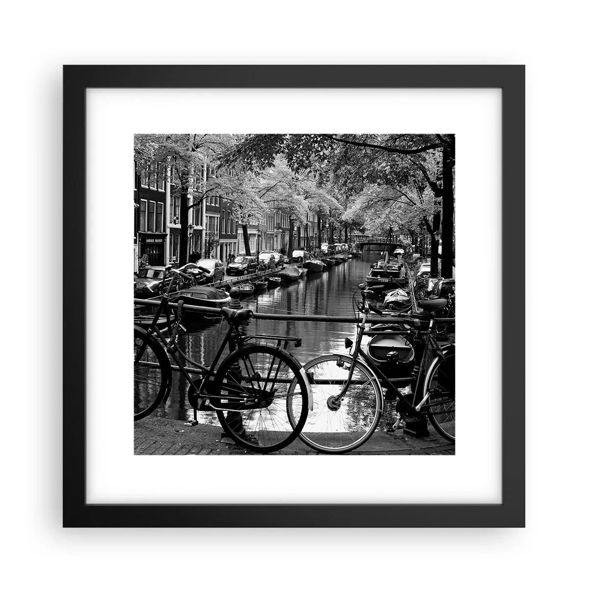 Poszter fehér keretben - Nagyon holland látvány - 30x30 cm