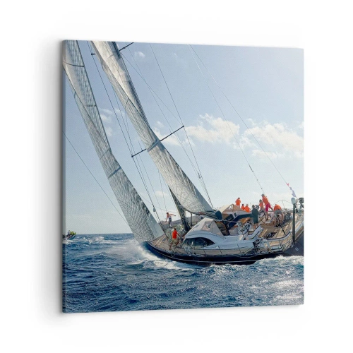 Vászonkép - Győzzön a jobbik - 50x50 cm