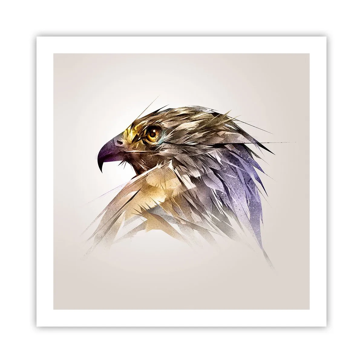 Poszter - Egy harcos portréja - 60x60 cm