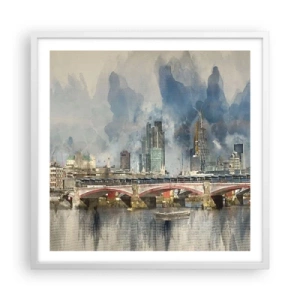 Poszter fekete keretben - London teljes pompájában - 60x60 cm