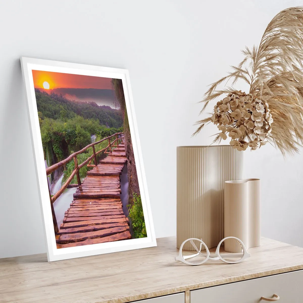 Poszter fekete keretben - Hihetetlen szépség - 70x100 cm