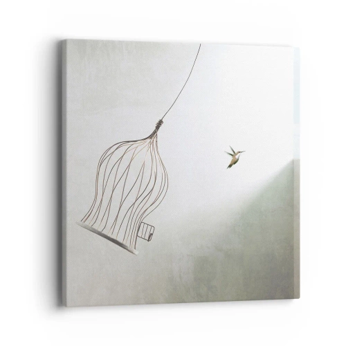 Vászonkép - Az elememen - 40x40 cm