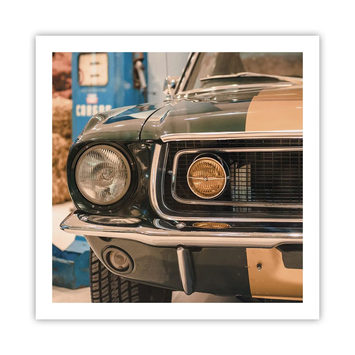 Poszter - Találkozás a legendával - 60x60 cm