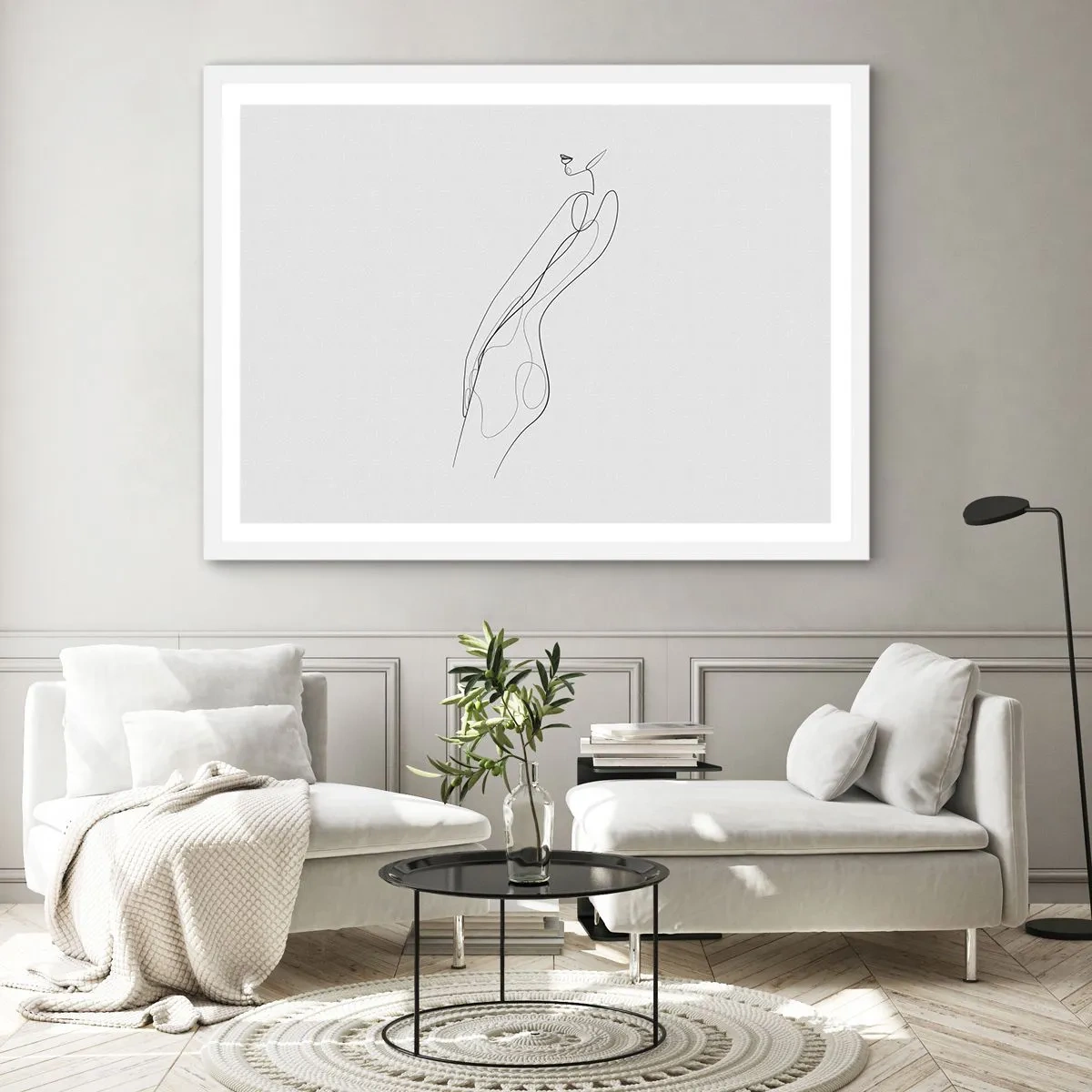 Poszter fekete keretben - Csak egy ígéret - 91x61 cm