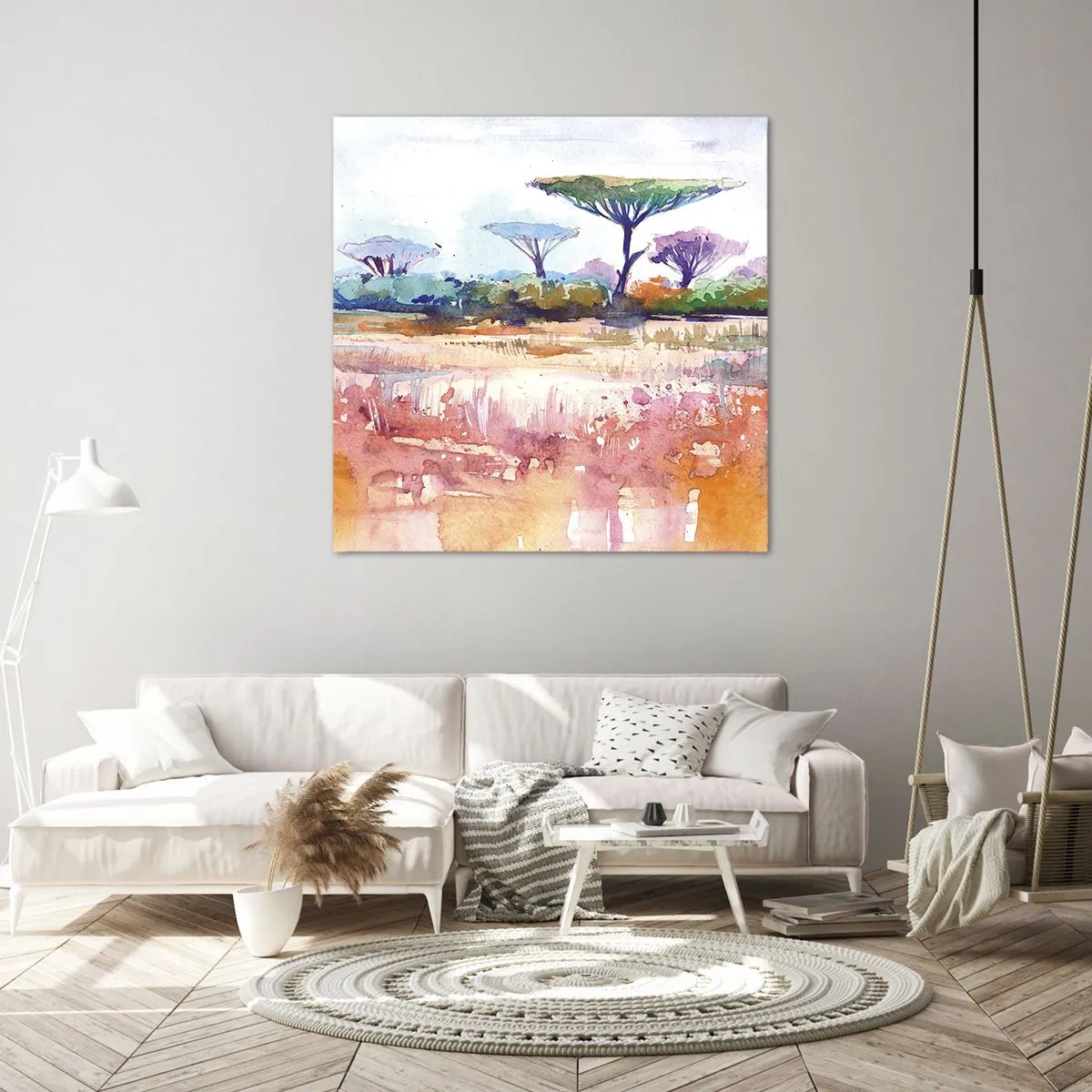Vászonkép - Szavanna színei - 60x60 cm
