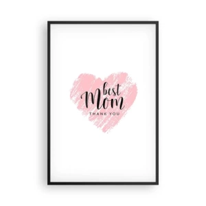 Poszter fehér keretben - Mindig a megfelelő pillanat - 61x91 cm