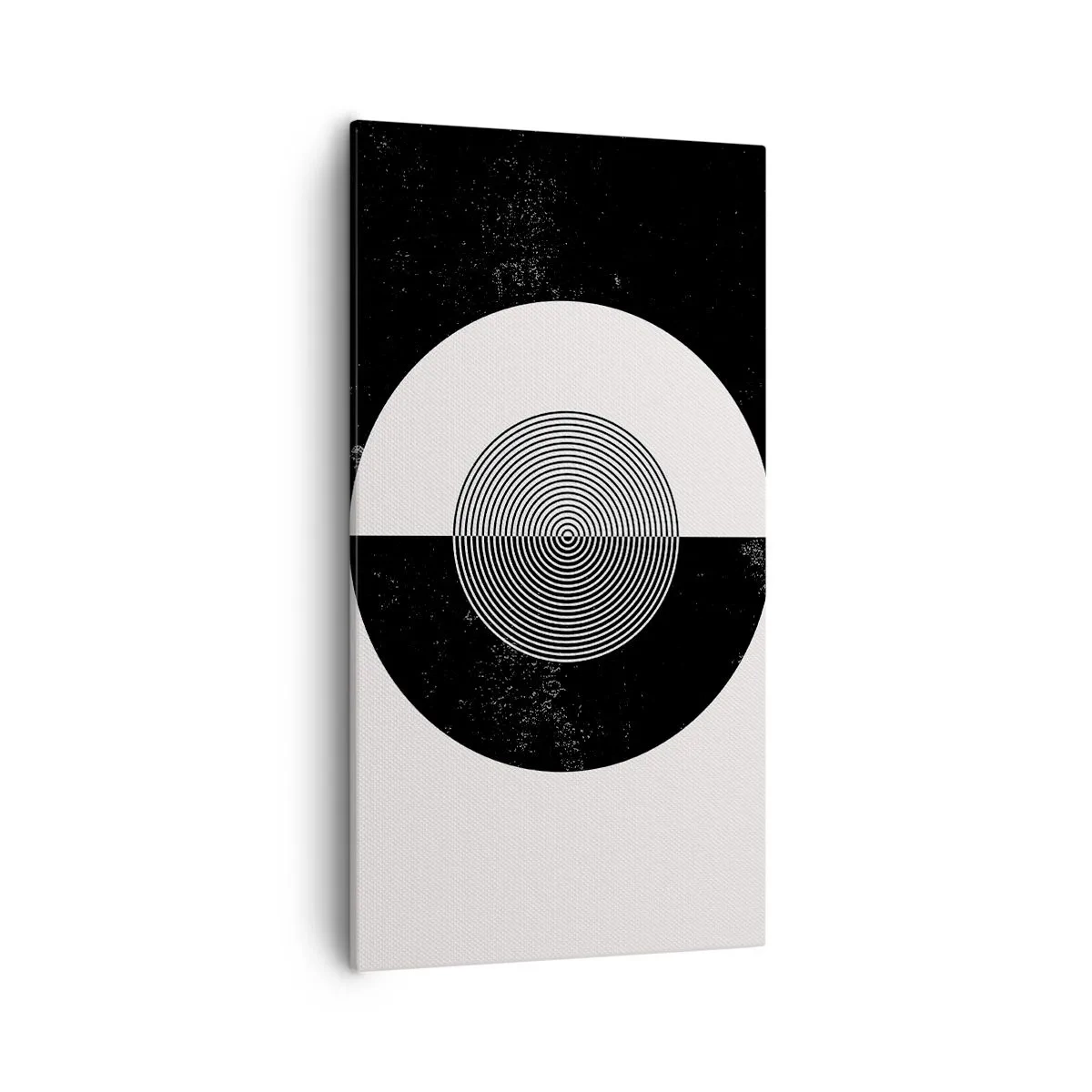 Vászonkép - Harmónia fekete-fehérben - 55x100 cm