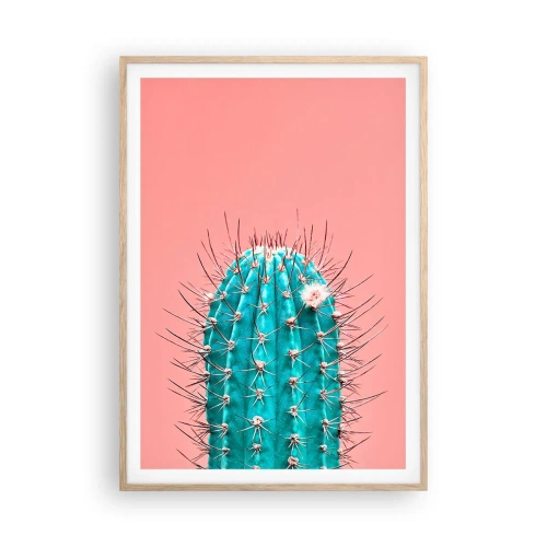 Poszter világos tölgy keretben - Csak nézz - 70x100 cm