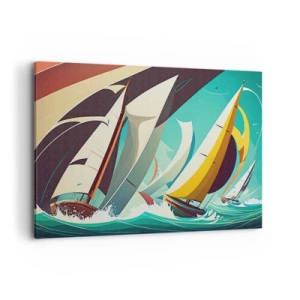 Vászonkép - Közelről és személyesen az elemekkel - 100x70 cm