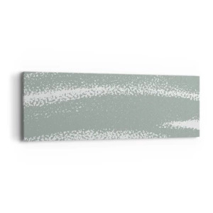 Vászonkép - Absztrakció téli hangulatban - 90x30 cm