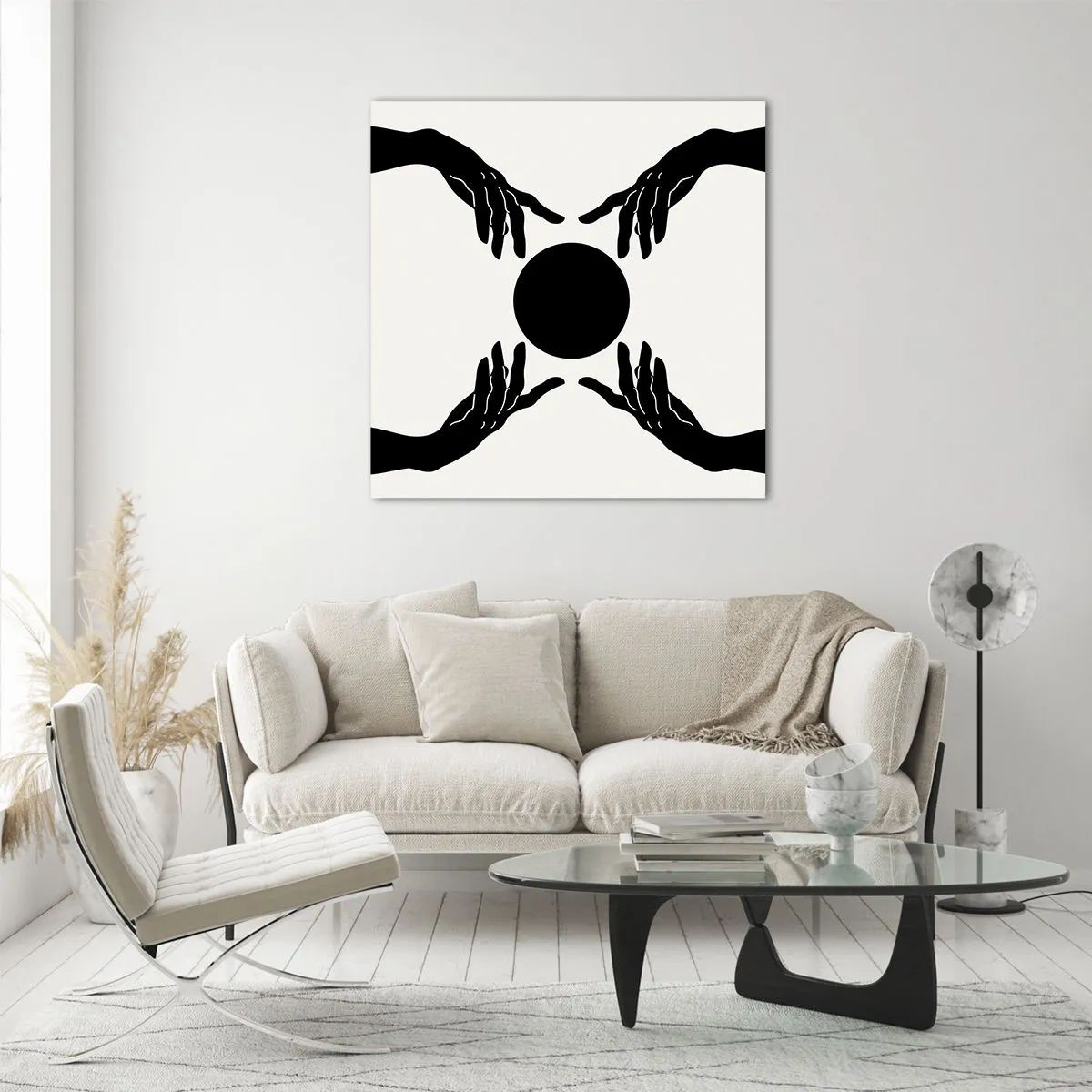 Üveg kép - Egy titkos jel - 60x60 cm