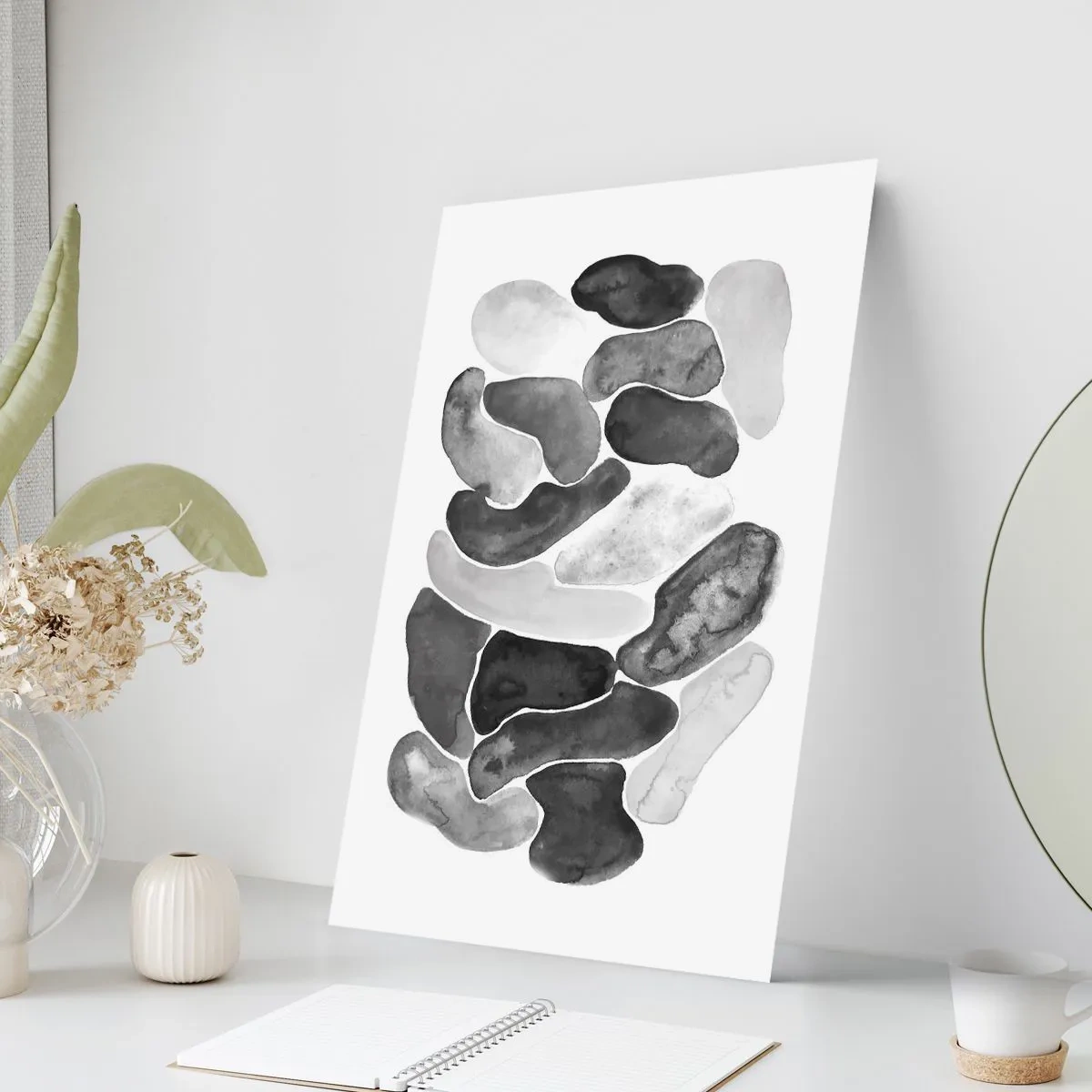 Poszter - Köves absztrakció - 70x100 cm