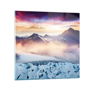 Üveg kép - A természet ereje és tisztasága - 30x30 cm