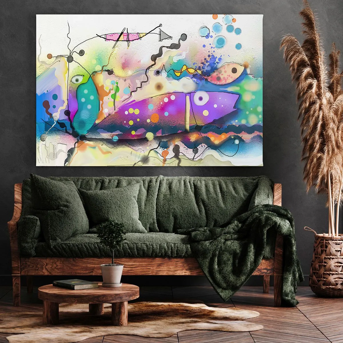 Vászonkép - Nincsenek szavak! - 100x70 cm