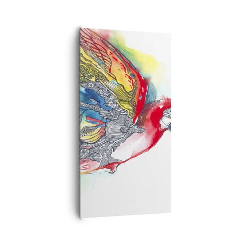 Vászonkép - Élj színesen - 65x120 cm