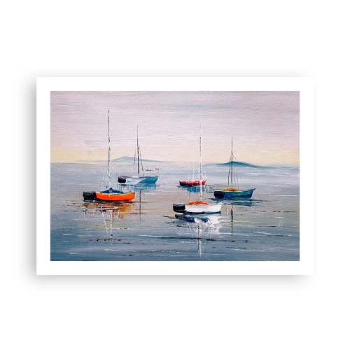 Poszter - Jól megérdemelt pihenés - 70x50 cm