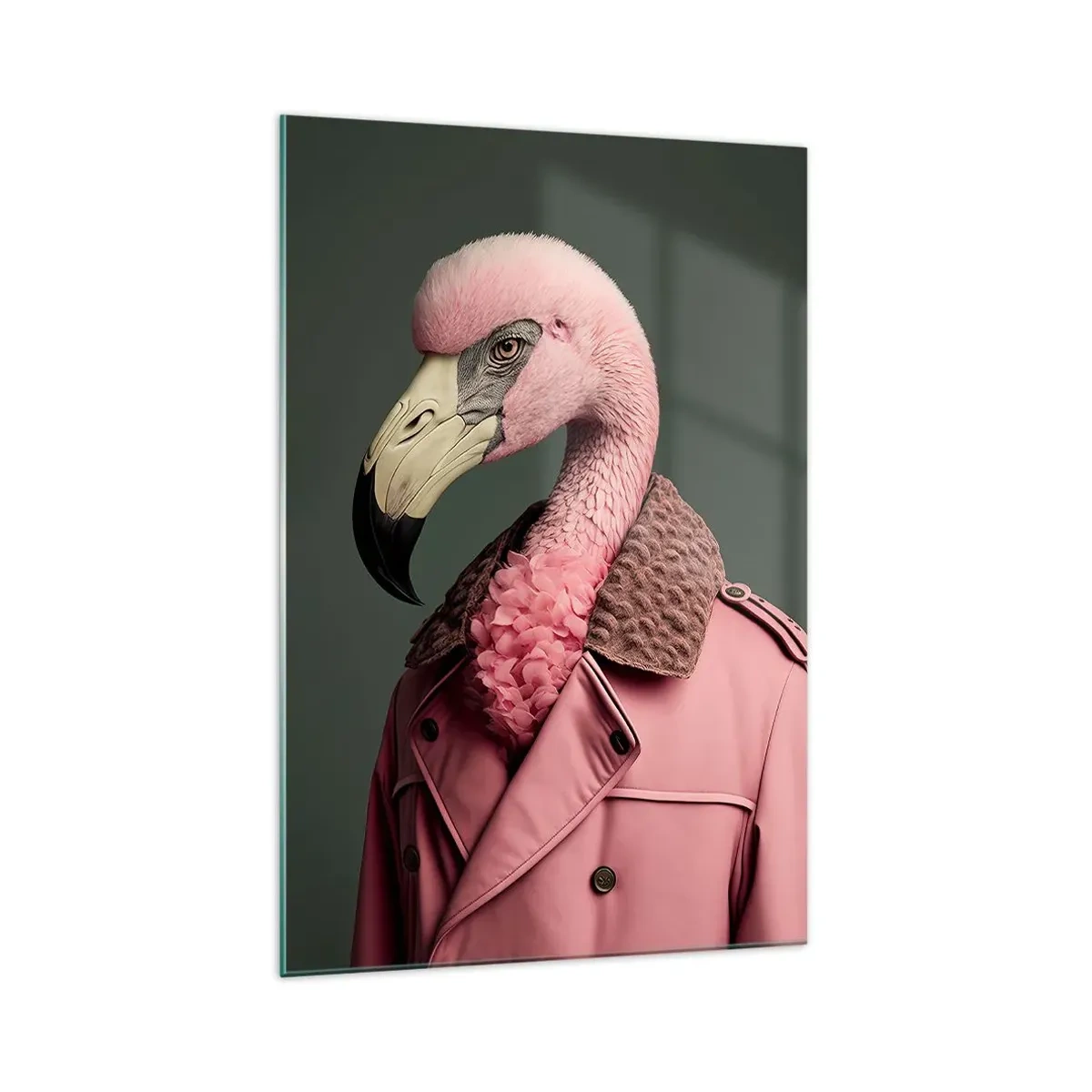 Üveg kép - Egy igazi úriember - 70x100 cm