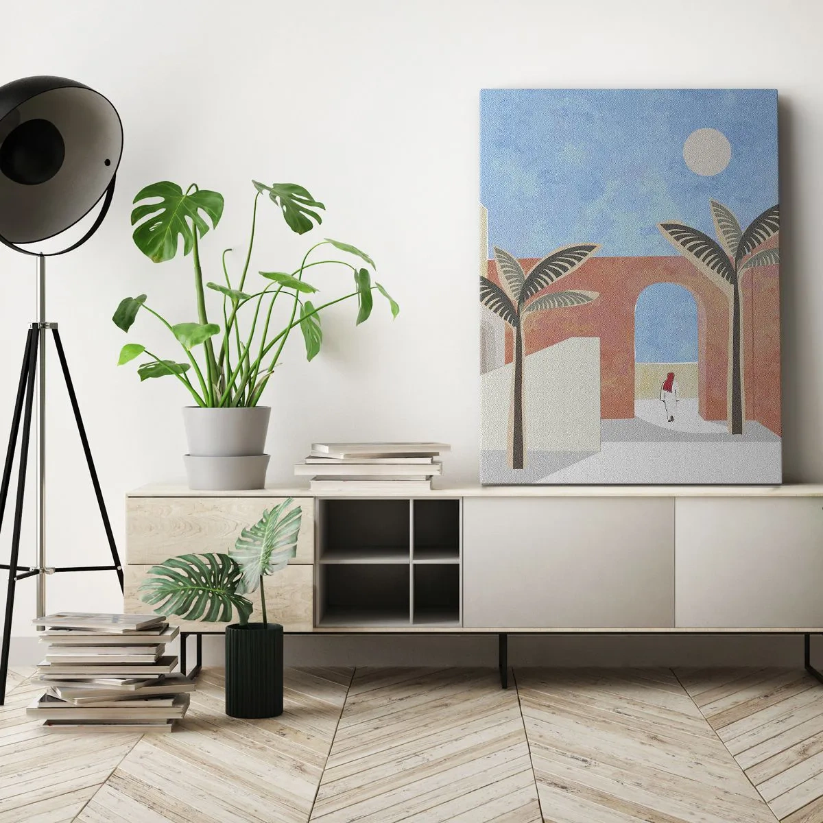 Vászonkép - Egy arab nap - 45x80 cm