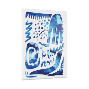 Üveg kép - Vissza a gyökerekhez - 50x70 cm