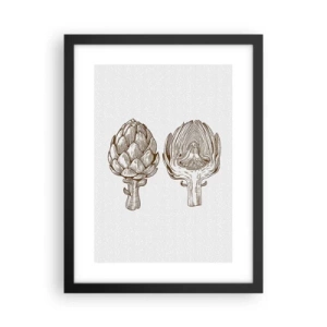 Poszter fehér keretben - Anatómia lecke - 30x40 cm