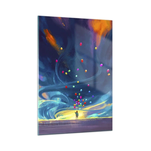 Üveg kép - A kék szélnek - 50x70 cm