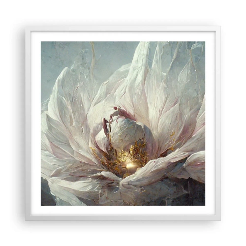 Poszter fekete keretben - Száz év alatt egyszer virágzik - 60x60 cm