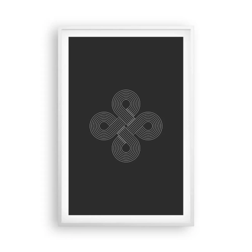 Poszter fekete keretben - Kelta szellemben - 61x91 cm