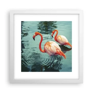 Poszter fekete keretben - Most divatban vagyunk - 30x30 cm