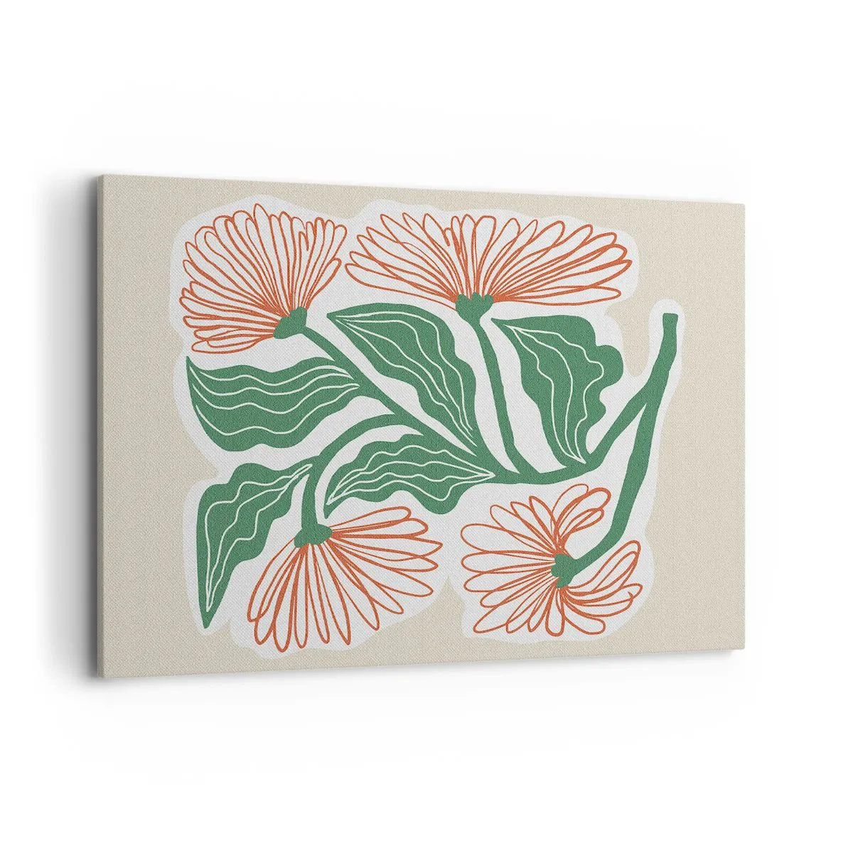 Vászonkép - Népi és modern - 120x80 cm